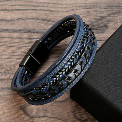 LUXSSE | BRACELET HOMME EN CUIR DE LUXE