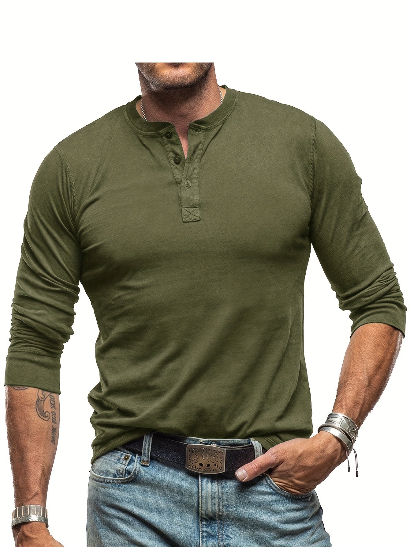 EDGARDO | CAMICIA VINTAGE A MANICHE LUNGHE