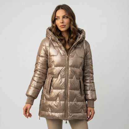 FERRERO™ | Élégant manteau d'hiver matelassé