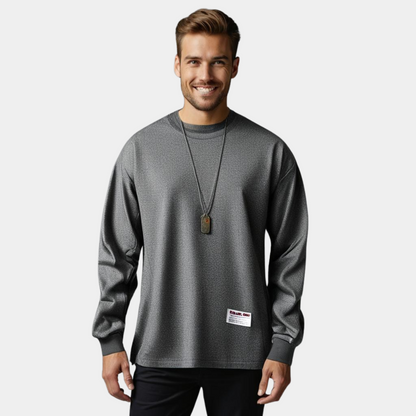 ANDREA | MAGLIA OVERSIZE A MANICA LUNGA