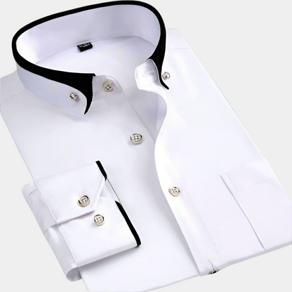 CAMICIA CLASSICA DA UOMO A MANICHE LUNGHE