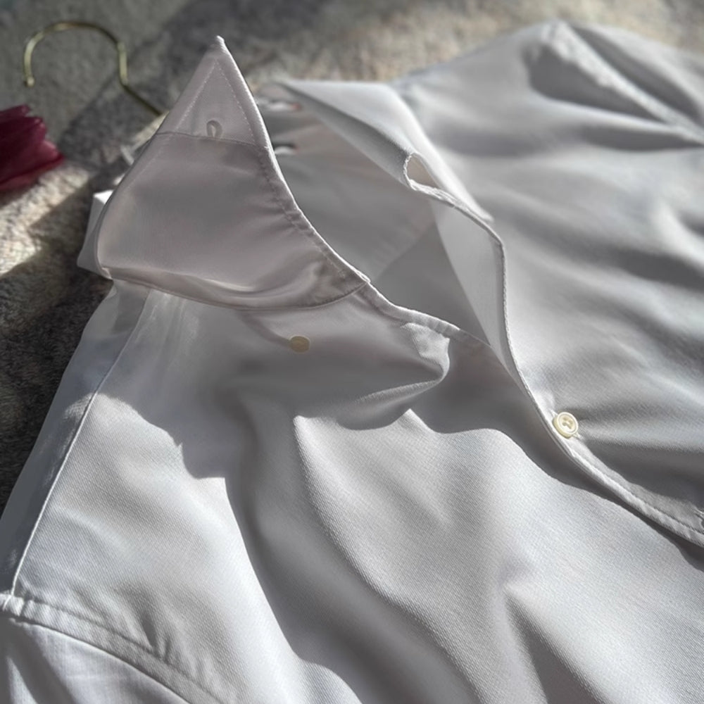 LUXSSE | CHEMISE ATHLÉTIQUE ITALIENNE POUR HOMME EN BAMBOU