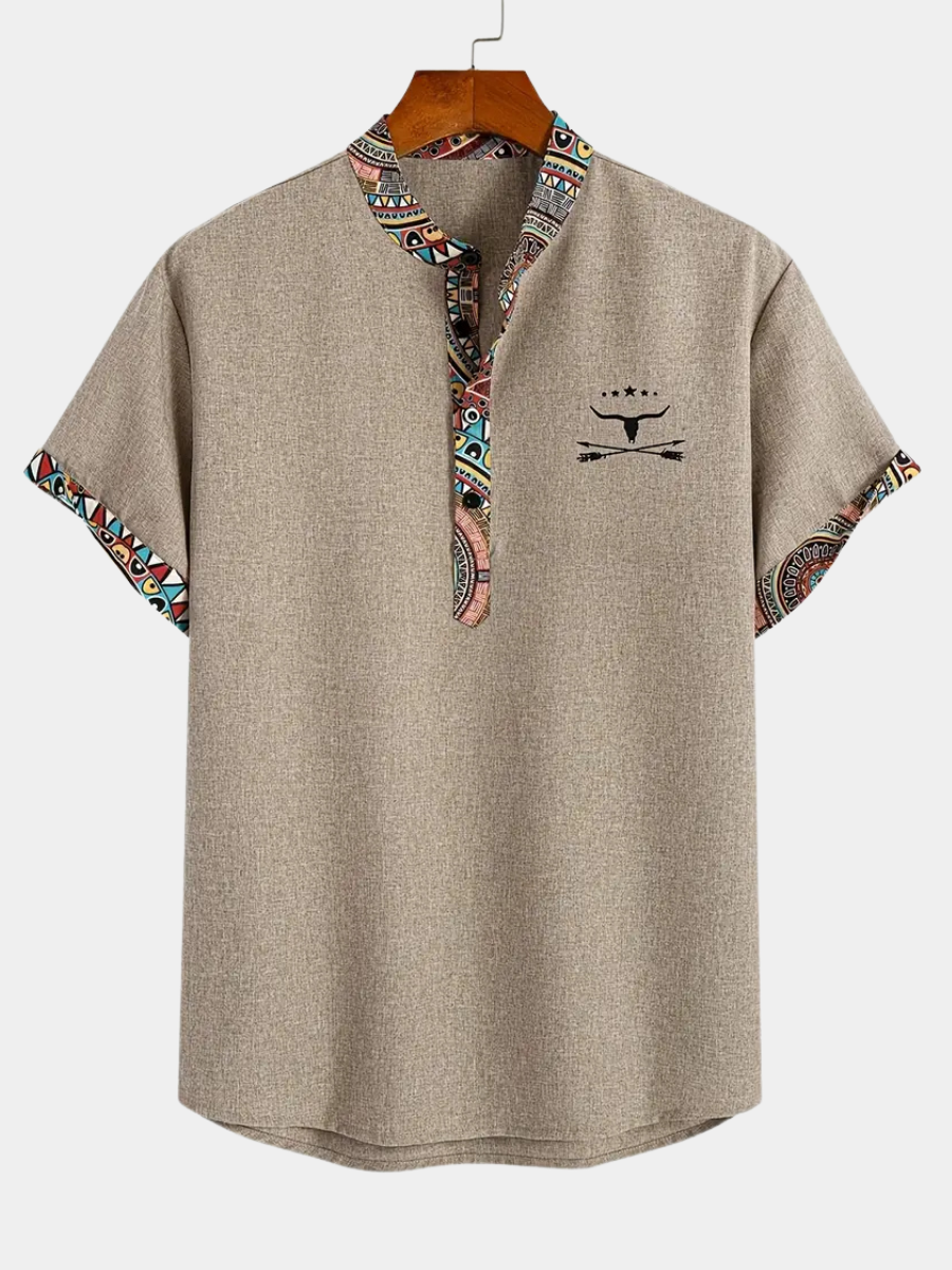 SALVATORE | CAMICIA ELEGANTE A MANICHE CORTE