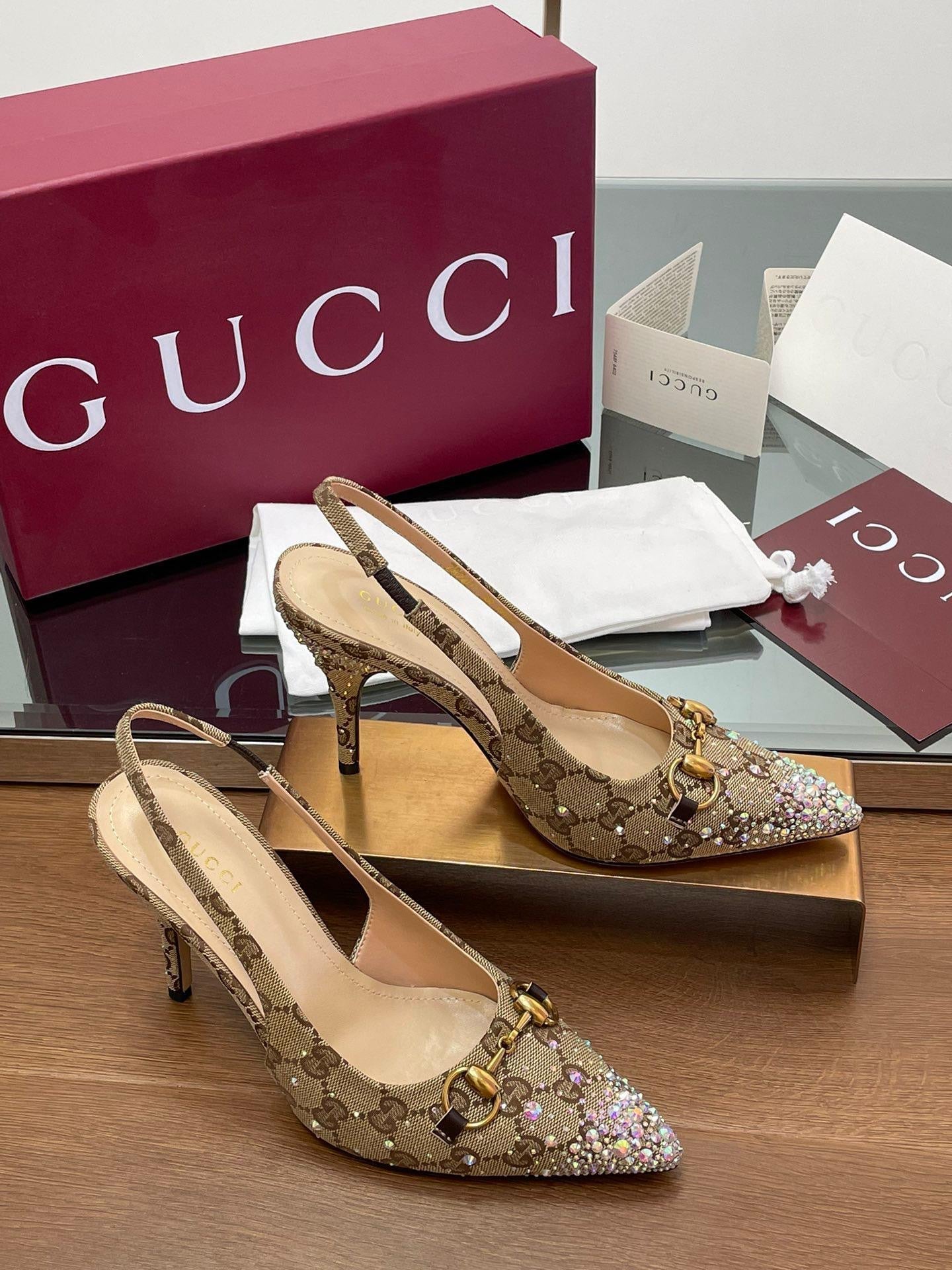 Slingbacks "Milano" — L'Éclat Strassé