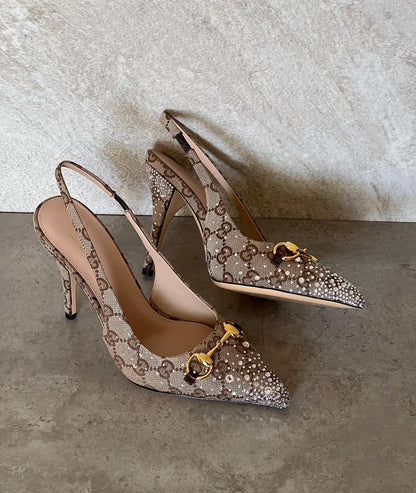 Slingbacks "Milano" — L'Éclat Strassé