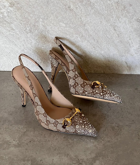 Slingbacks "Milano" — L'Éclat Strassé
