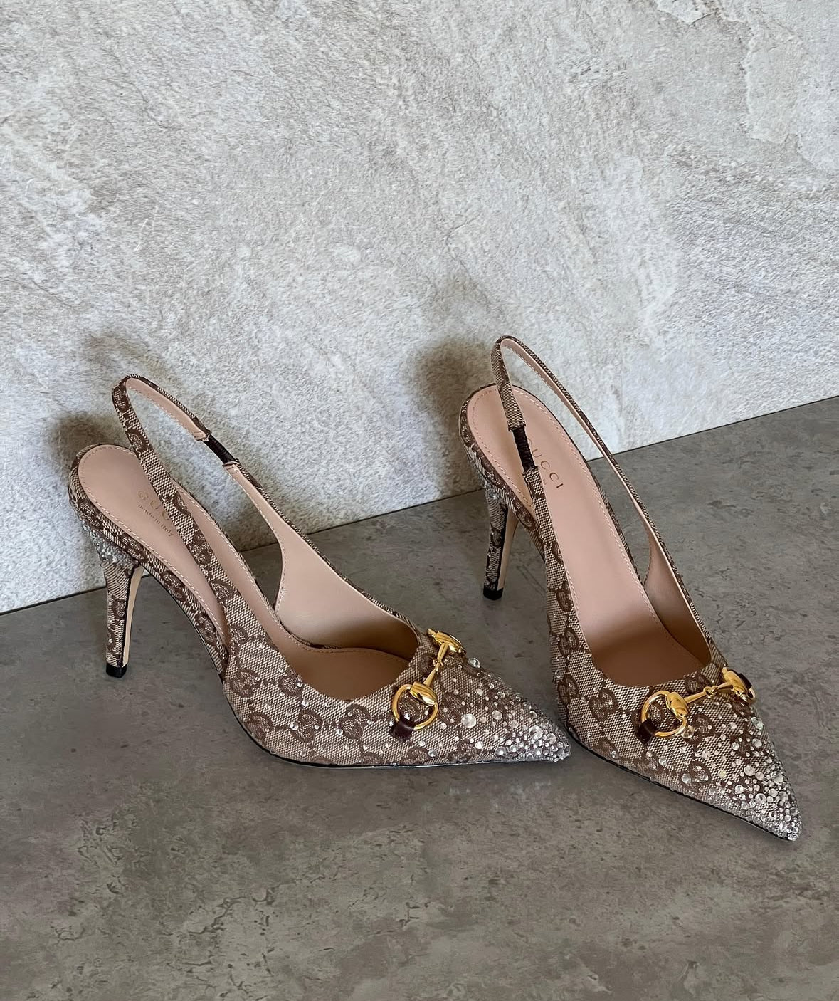 Slingbacks "Milano" — L'Éclat Strassé