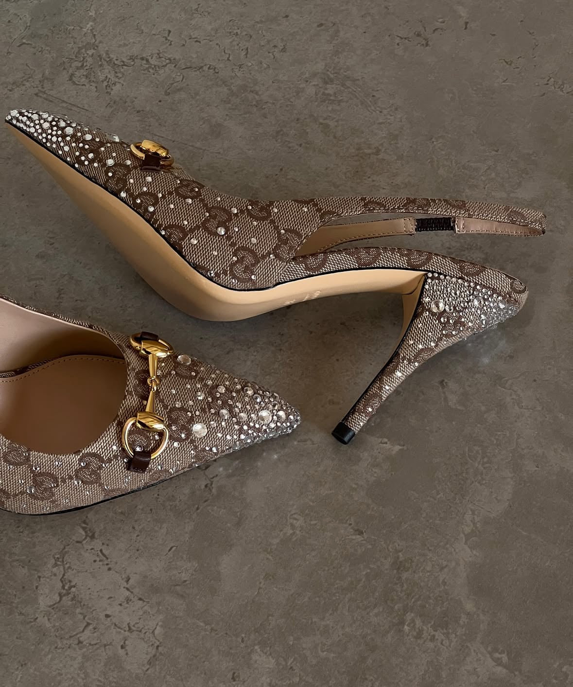 Slingbacks "Milano" — L'Éclat Strassé