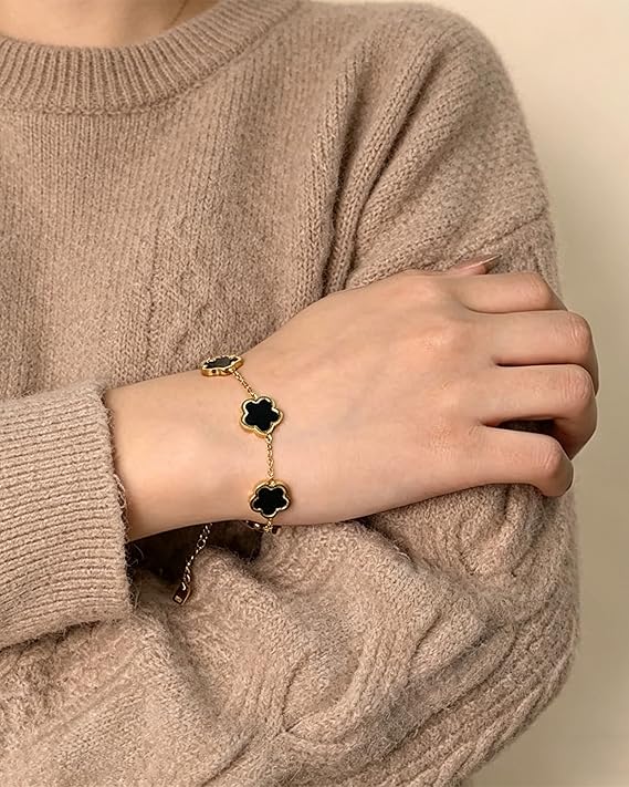 Bracelet "Trèfle Royal"