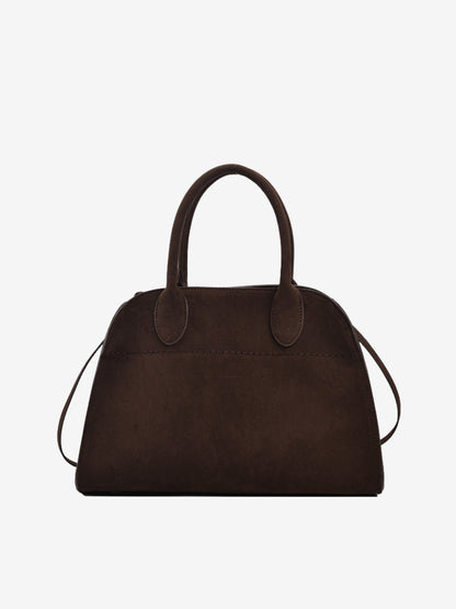 Luisa | Borsa Quotidiana Minimalista in Pelle Suede