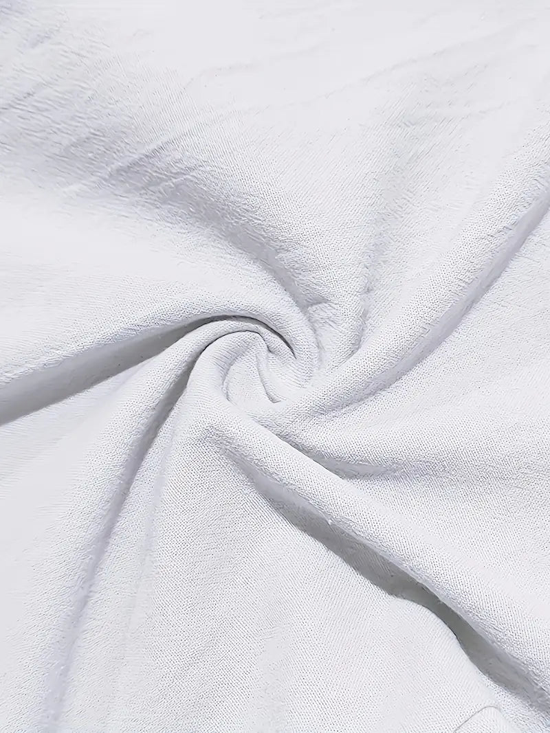 NICHOLS | PANTALONI LARGHI IN LINO CON COULISSE