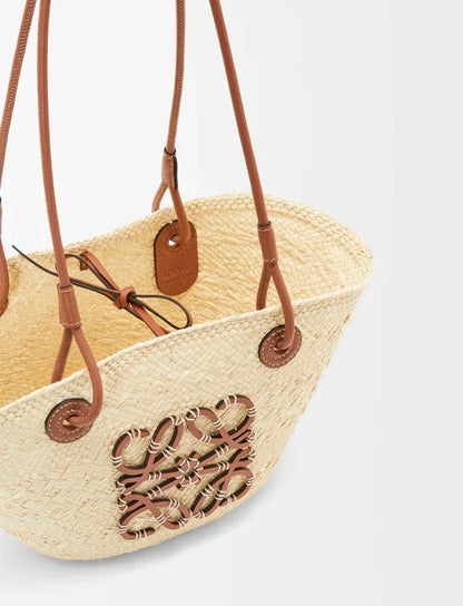 Le Cabas "Riviera" — Panier Tressé en Raphia