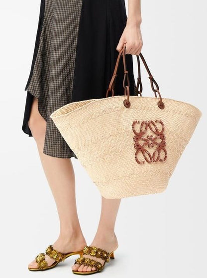 Le Cabas "Riviera" — Panier Tressé en Raphia