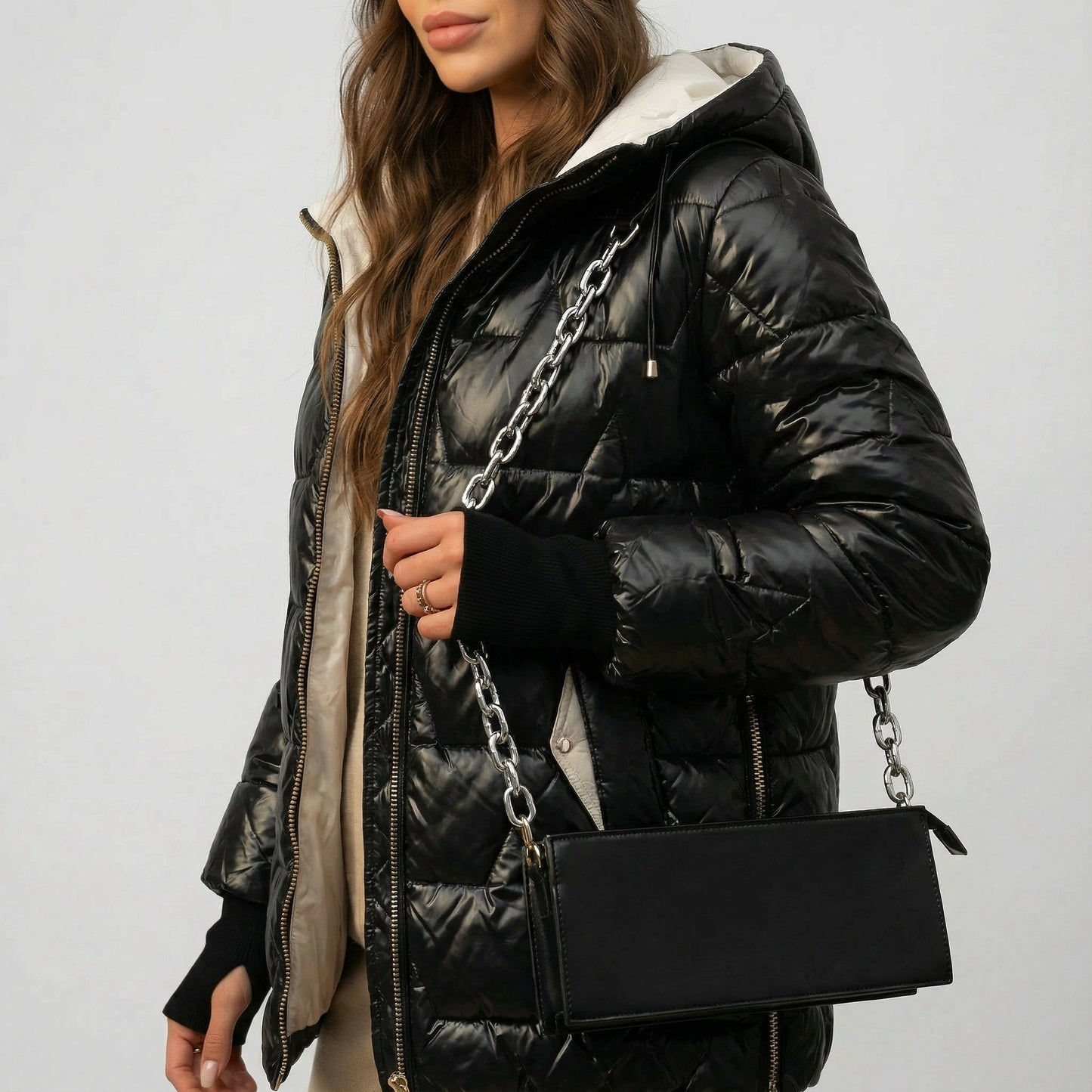 FERRERO™ | Élégant manteau d'hiver matelassé