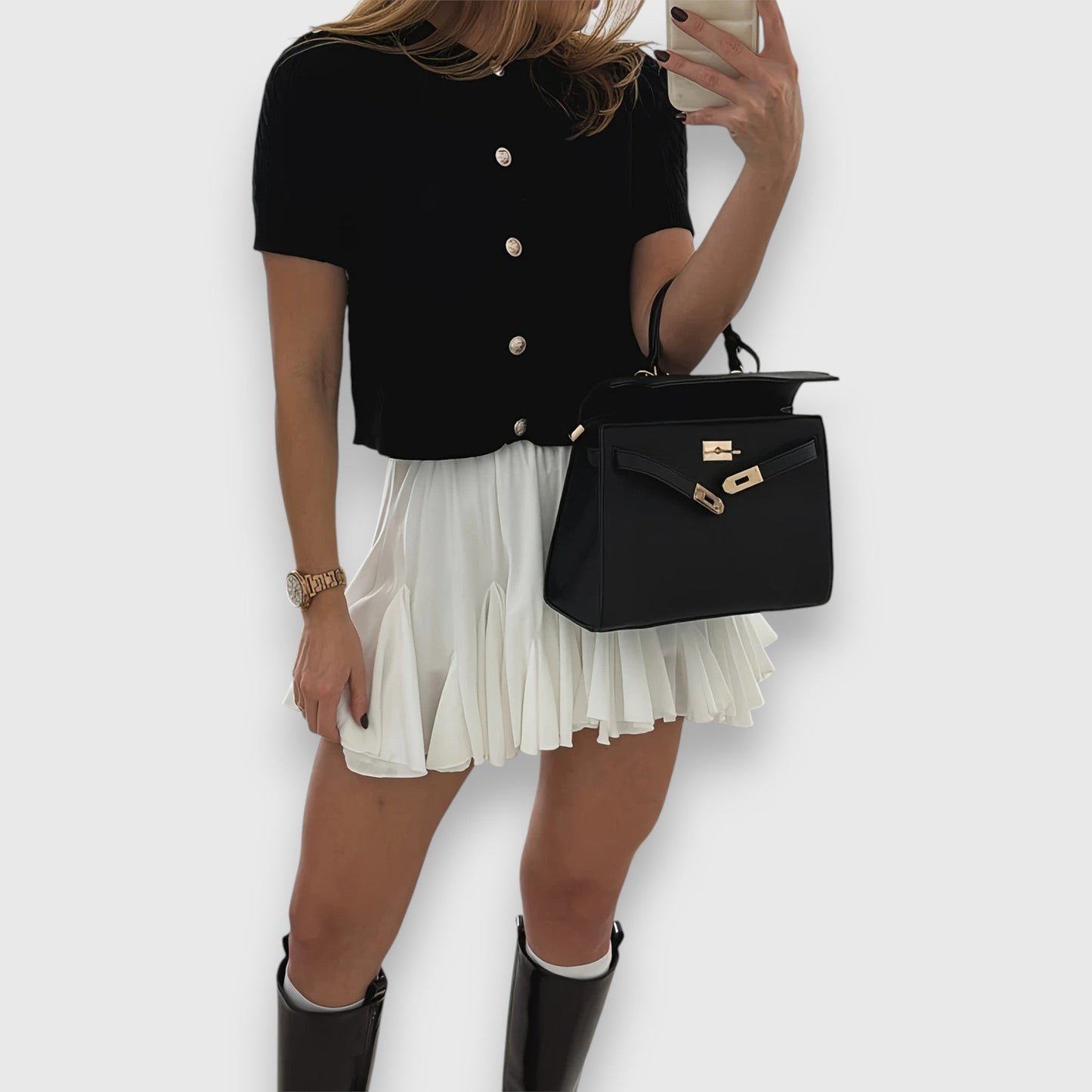 Liova – Cardigan corto con bottoni