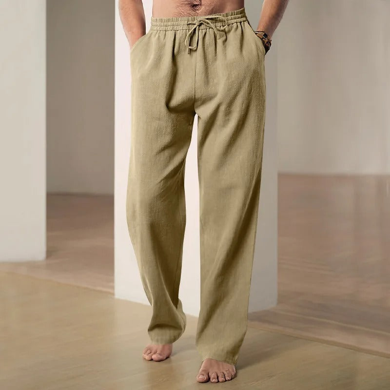 LUXSSE | PANTALONI IN LINO IBIZA