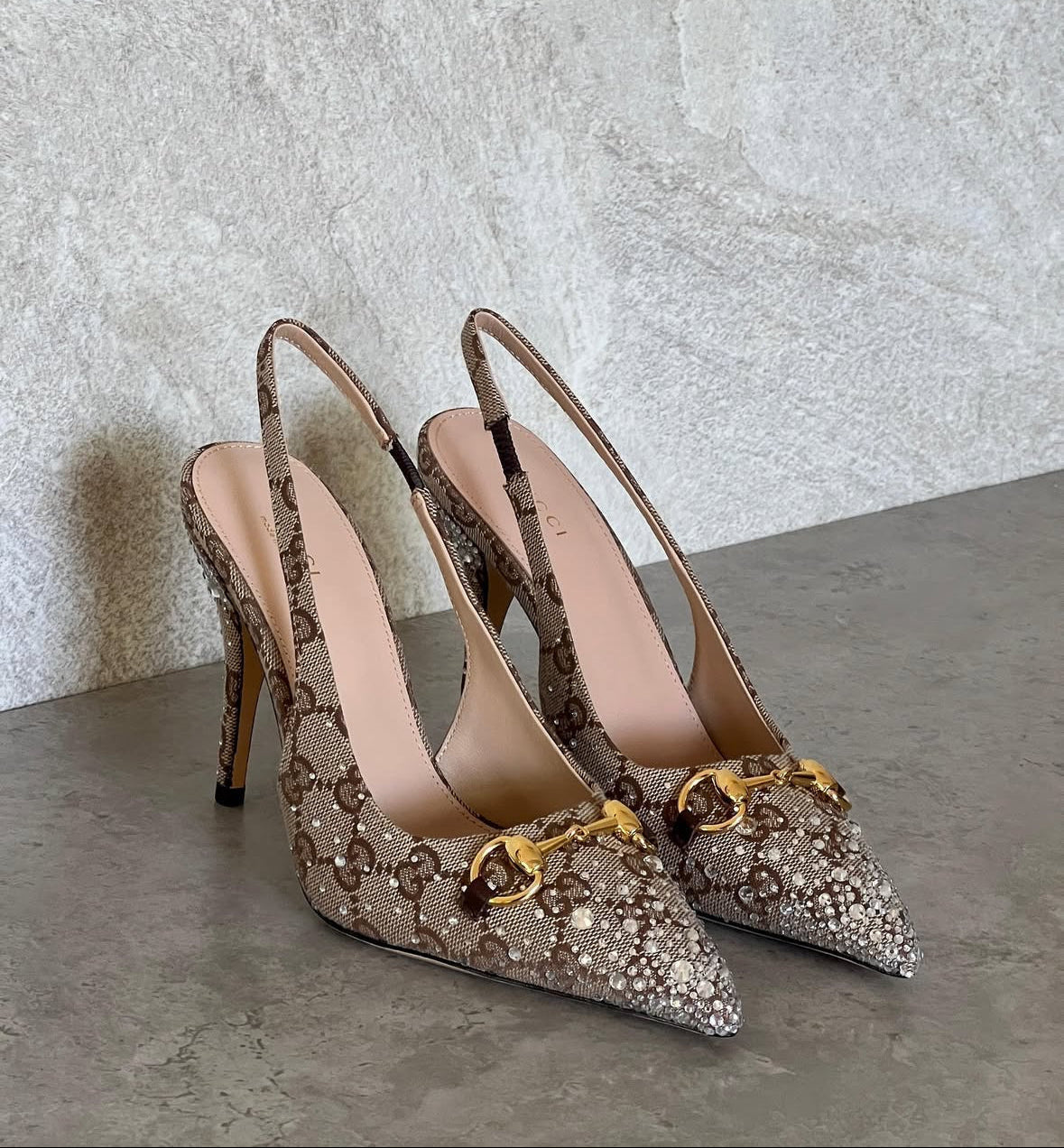 Slingbacks "Milano" — L'Éclat Strassé