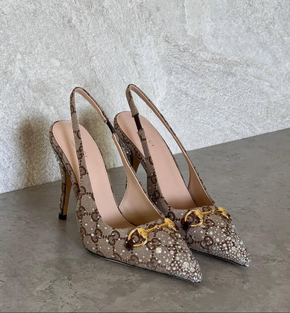 Slingbacks "Milano" — L'Éclat Strassé