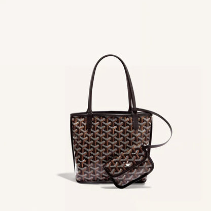 Mini Sac Tote GYR-D — L'Iconique Réversible