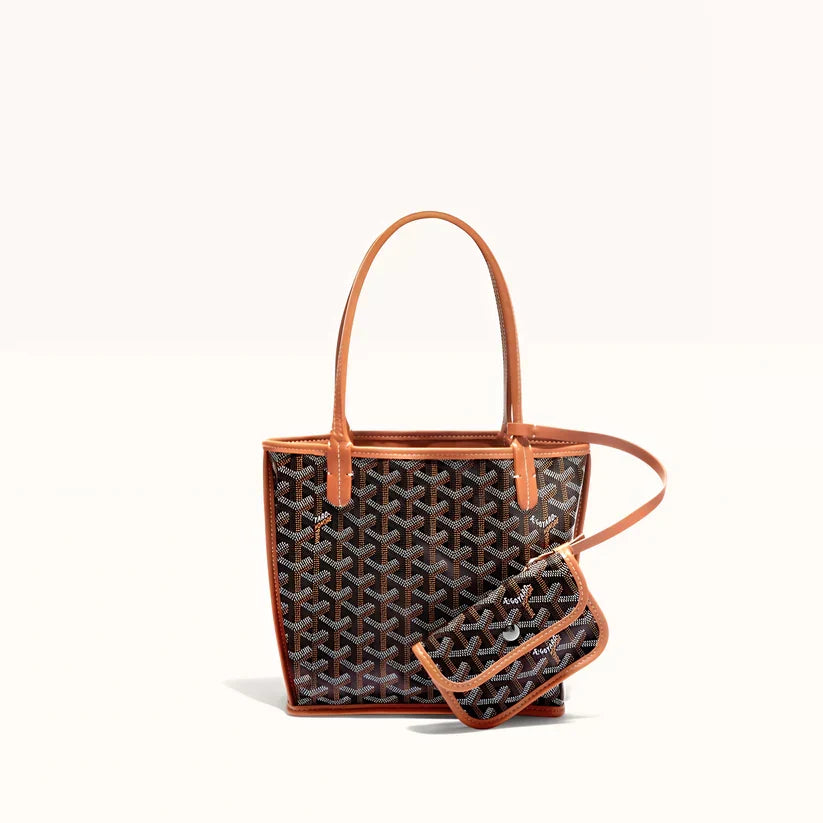 Mini Sac Tote GYR-D — L'Iconique Réversible
