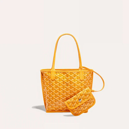 Mini Sac Tote GYR-D — L'Iconique Réversible