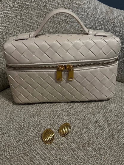 Juliette | Borsa Woven Strutturata Lucida