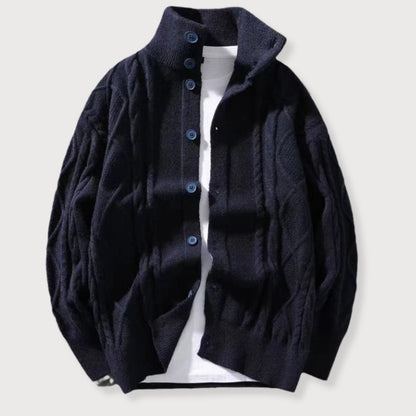 LEONARDO | CARDIGAN UOMO IN MAGLIA