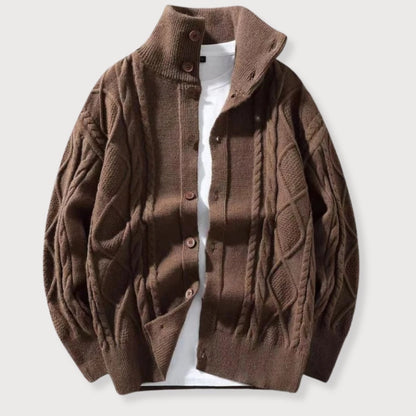 LEONARDO | CARDIGAN UOMO IN MAGLIA