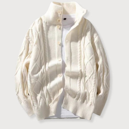 LEONARDO | CARDIGAN UOMO IN MAGLIA