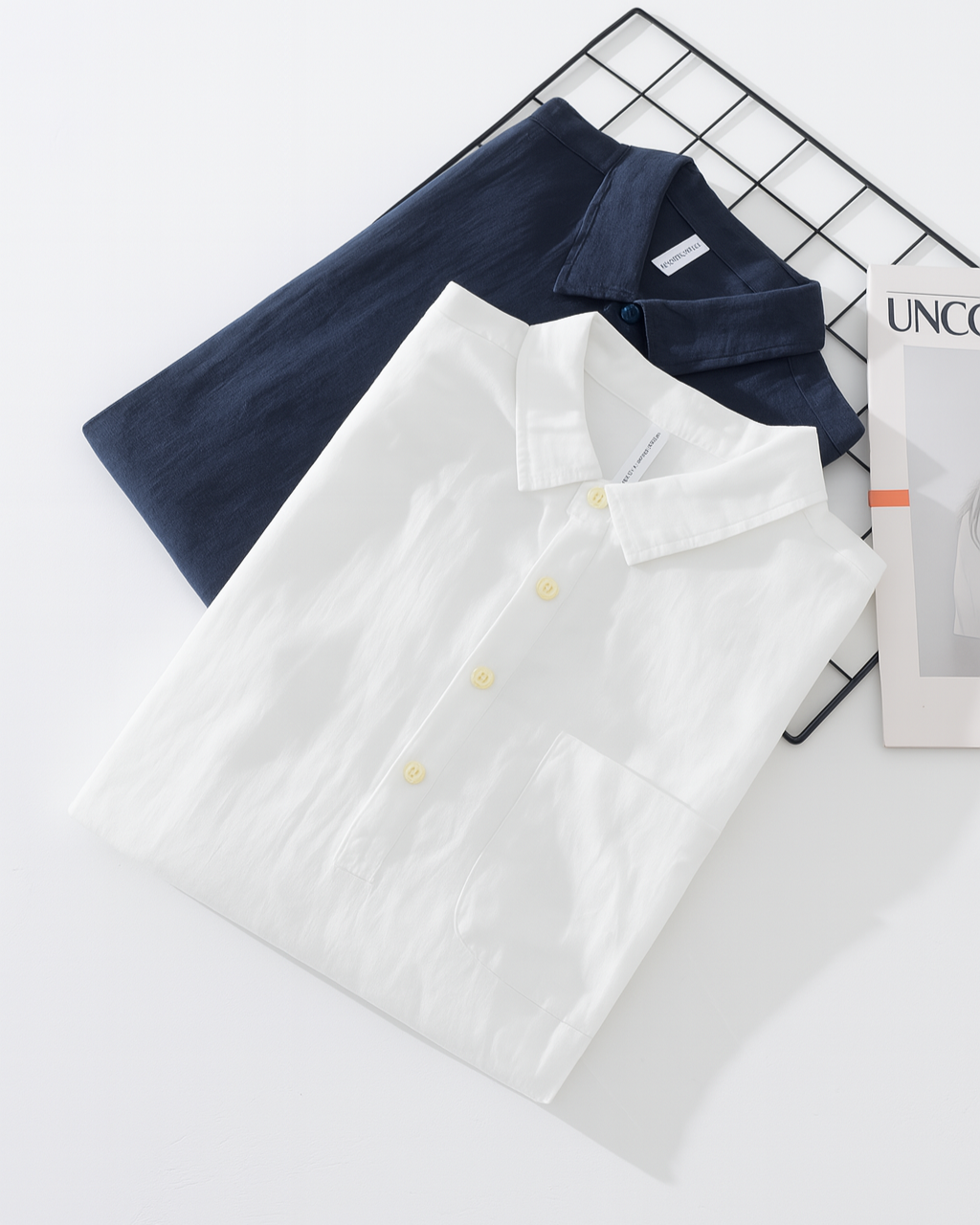 LUXSSE | CHEMISE EN COTON-LIN