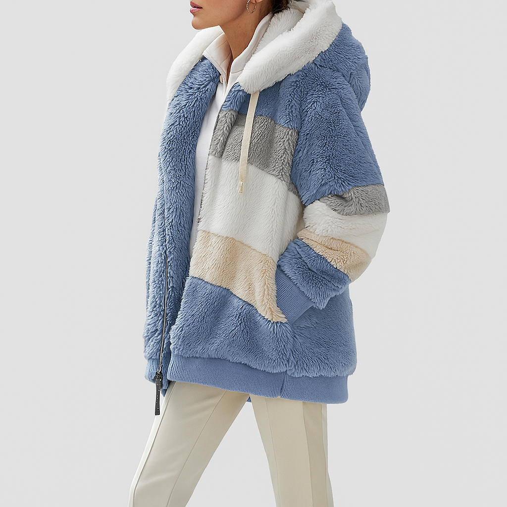 Isabella™ Giacca Invernale da Donna con Cappuccio e Cerniera