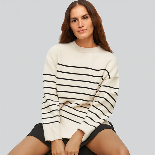 Louise - Maglione Striato Couture