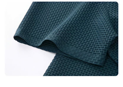 POLO CON TEXTURE A TAGLIO SLIM