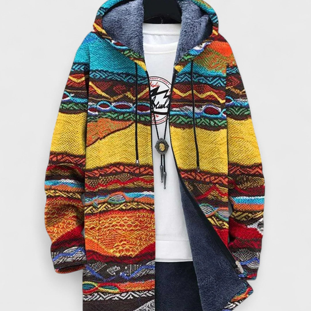 Sam - Cardigan di Lusso Ispirato all'Arte