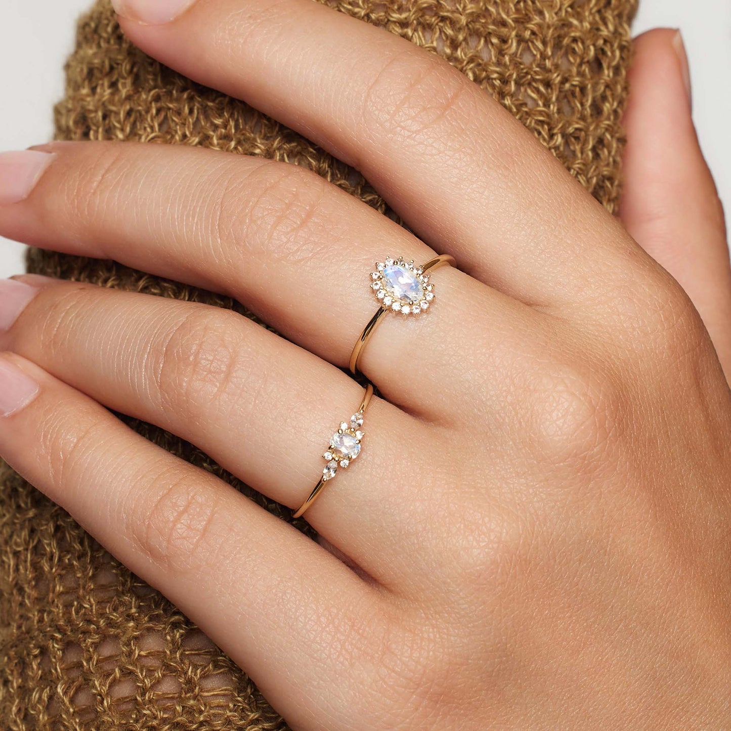 Lioravelle | Anello in Diamante Viola in Oro 18k