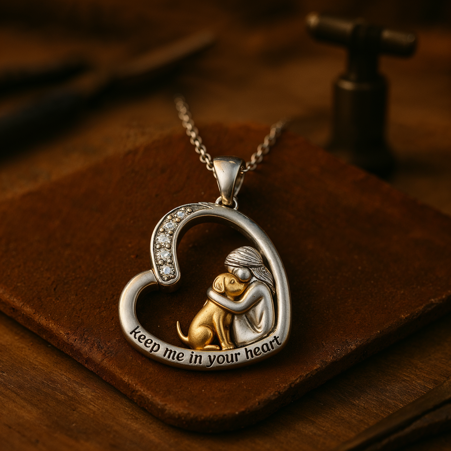 CœurFidèle | Pendentif pour Amoureux des Chiens