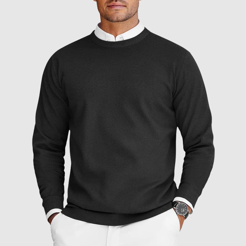 LUXSSE| PULL COL ROND POUR HOMMES