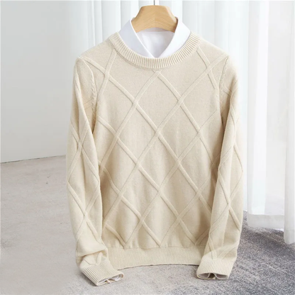 Rossi Roma | Maglione Argyle in Cashmere