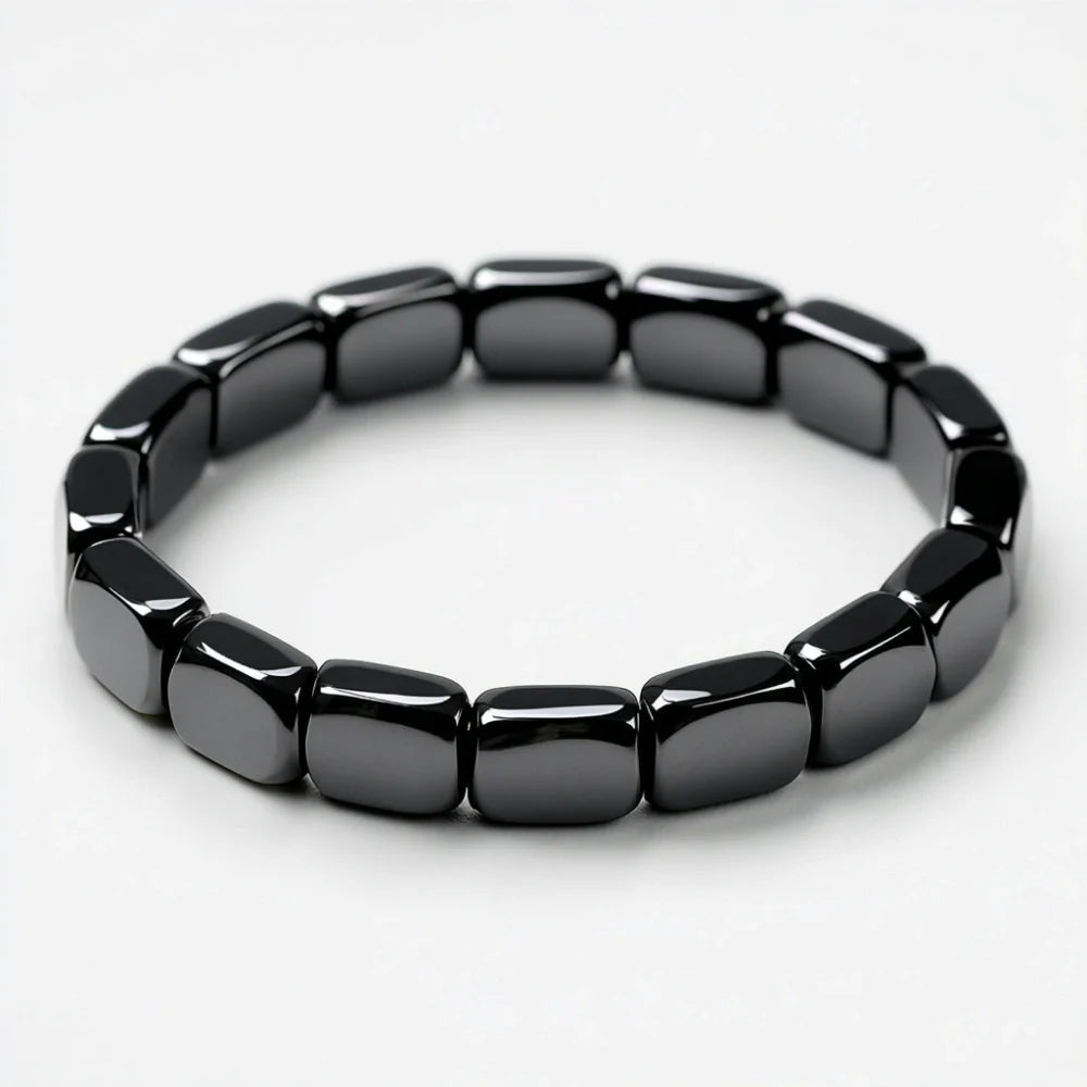 HEMOS™ | Bracciale in Ematite Naturale