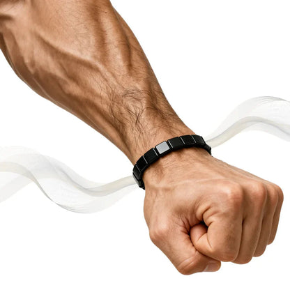 HEMOS™ | Bracciale in Ematite Naturale