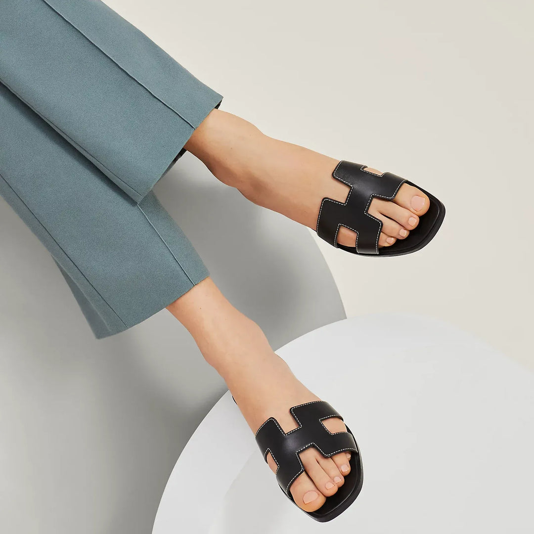 Sandales "L'Iconique" — Finition Cuir Premium