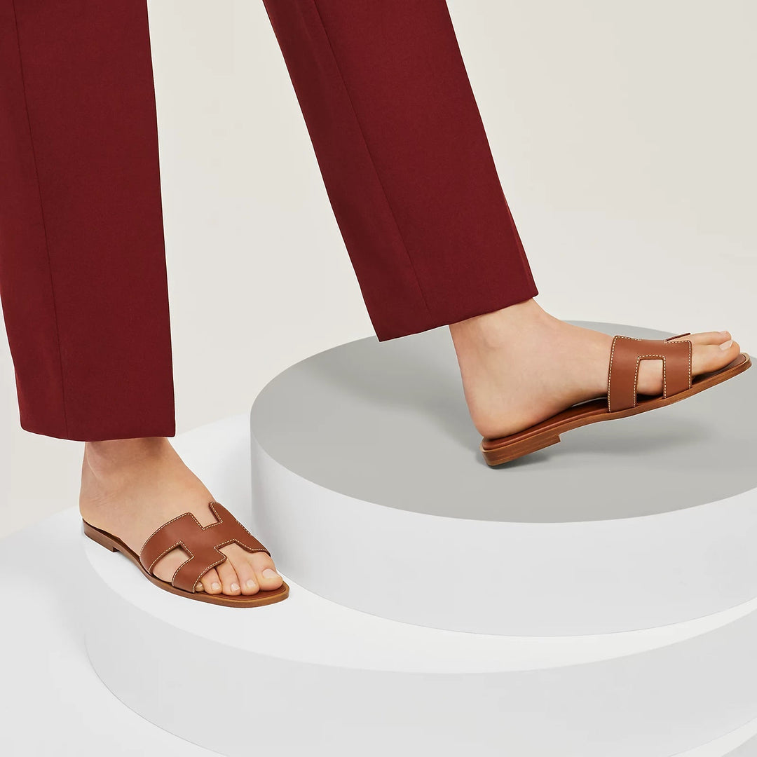 Sandales "L'Iconique" — Finition Cuir Premium