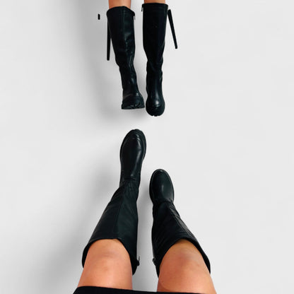 Carlita - Stivali Alti Anetta Neri