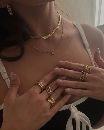 Jaylinette | Anello Grande in Oro 18K