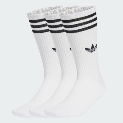 3-Stripe Calf-Length Socks (3 pairs)