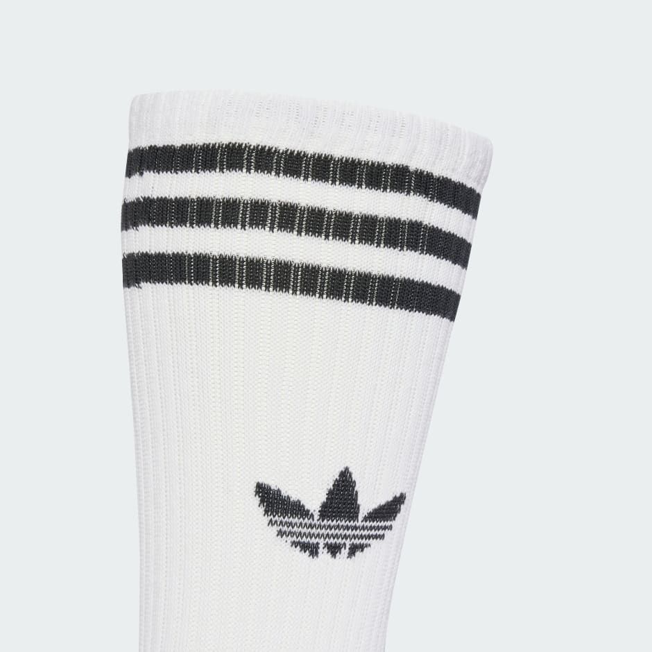3-Stripe Calf-Length Socks (3 pairs)