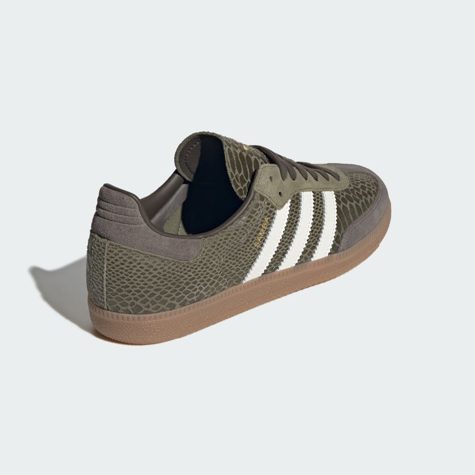 AD Samba OG – Motif Serpent Kaki