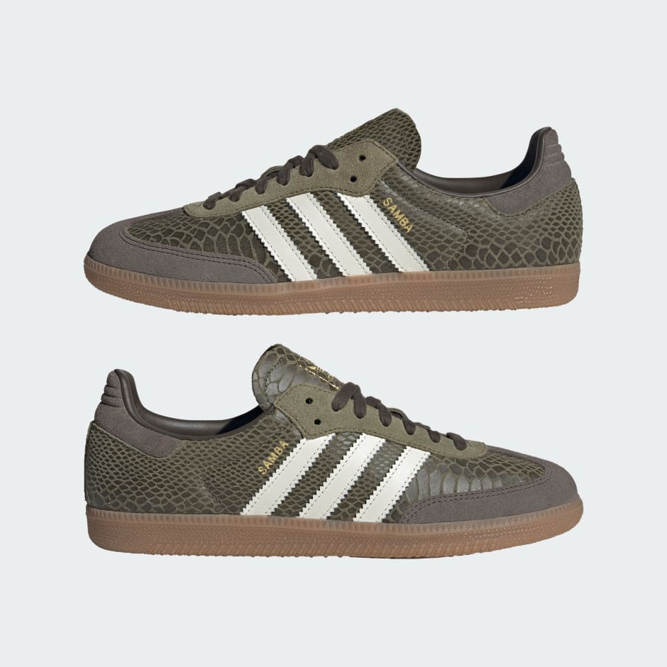 AD Samba OG – Motif Serpent Kaki