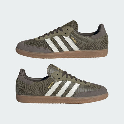 AD Samba OG – Motif Serpent Kaki