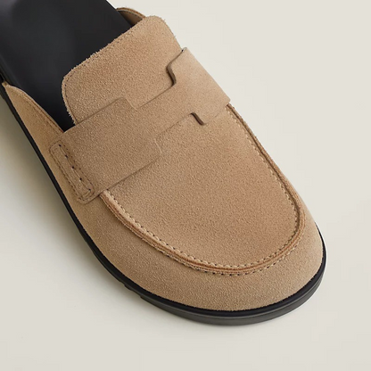 Mules "Sienne" — Daim Velours & Semelle Confort